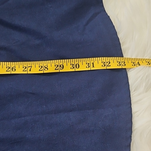 LuLaRoe Abigail Button Down Navy Blue Shacket - Picture 12 of 13